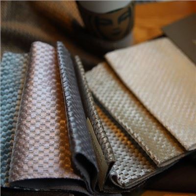 100 Polyester Vanlig Myk Stretch Jacquard Stoff For Kjole